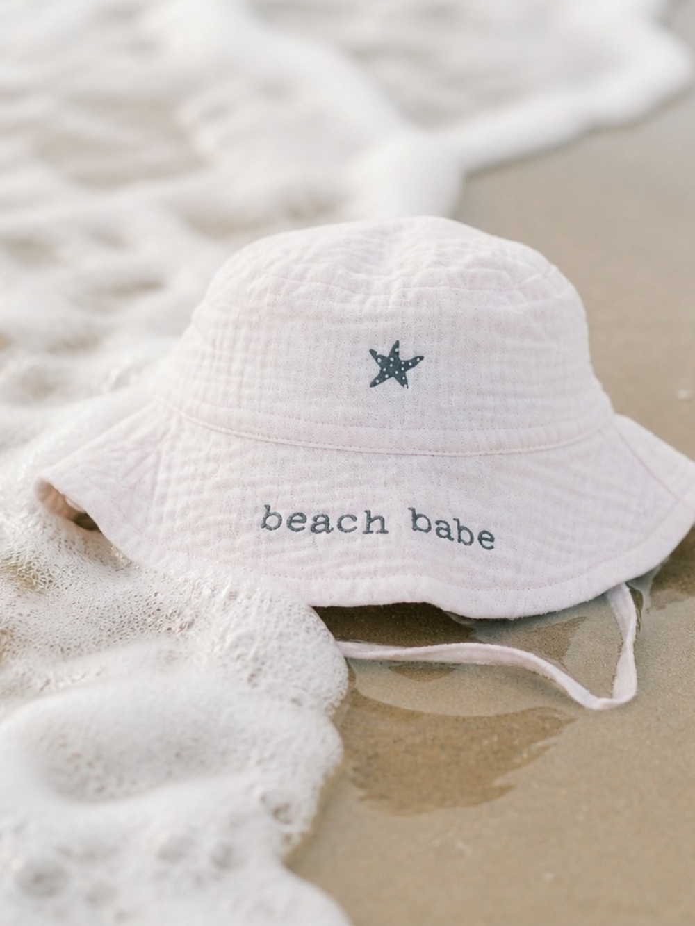 Unbranded Kids Pink 'Beach Babe' Sun Hat